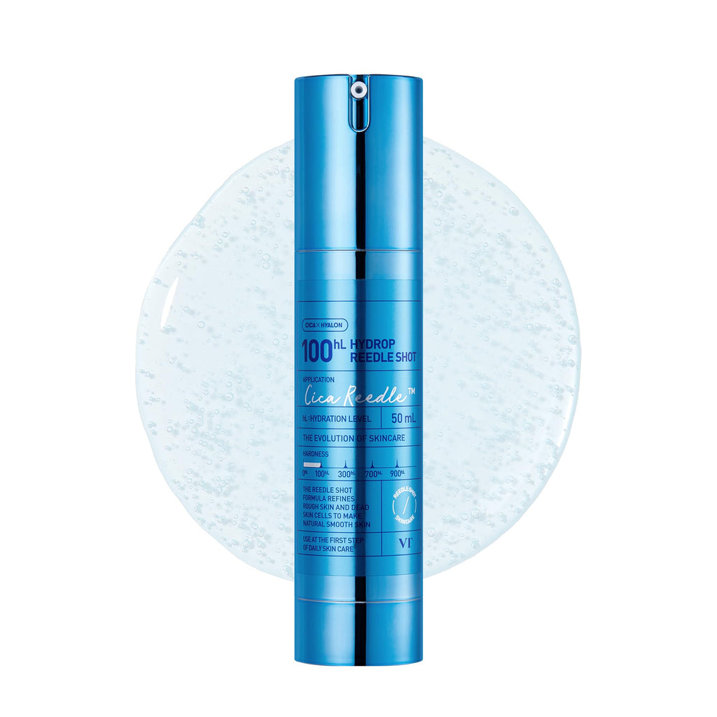 VT Cosmetics Hydrop Reedle Shot | Korean Glass Skin Microneedling Serum 50ml